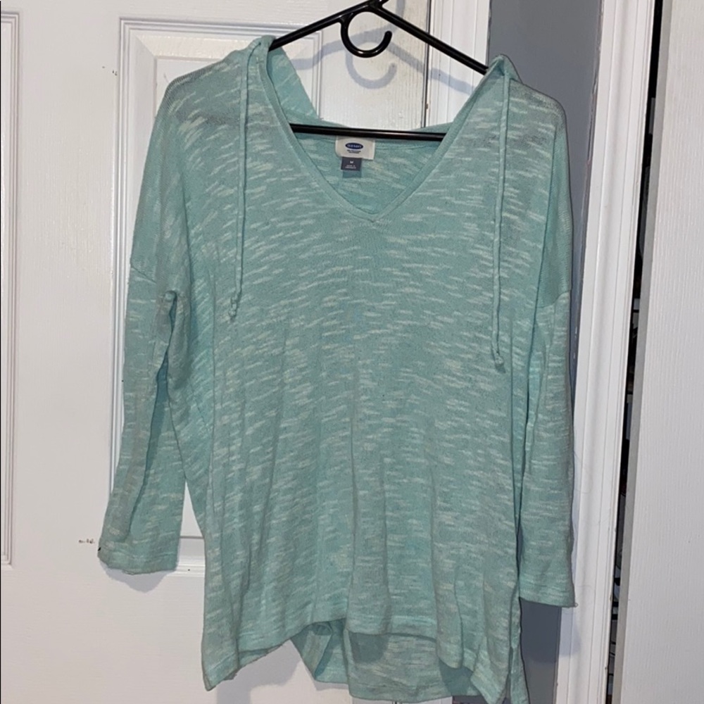 Cute, light blue hoodie